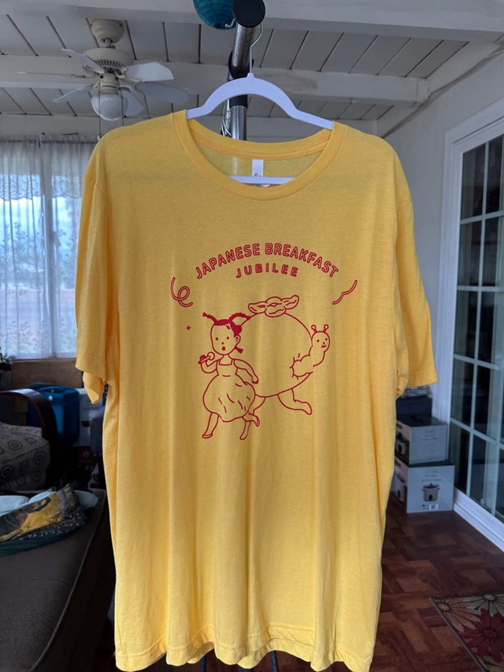 Japanese Breakfast “Jubilee” Concert Tee - Yellow XL